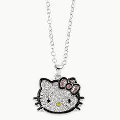 New In Package, Super Cute Hello Kitty Pendant Necklace With Rhinestones. The Necklace Is Adjustable For Size. Questions? Leave A Comment Below. Make A Bundle To Save On Shipping. Buy Any 2 Items And Save 15% Or More. Make Me An Offer And You Might Be Surprised At The Savings. Happy Shopping Tags: Hello Kitty Cat Animal Print Nostalgia Holiday Kids Birthday Easter Christmas Gifts Stocking Stuffer’s Hanukkah Valentines Stone’s Rhinestones Statement Charm Necklace Hello Kitty Sterling Silver Necklace, Cute Silver Hello Kitty Necklace, Cute Hello Kitty Silver Necklace, Cute Silver Metal Necklace, Jewelry Hello Kitty, Hello Kitty Cat, Hello Kitty Jewelry, Holiday Kids, Cute Hello Kitty