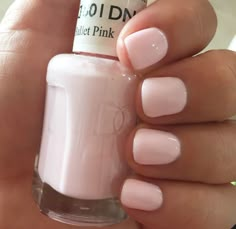 Gel Nail Polish Colors, Gel Polish Colors, Pink Nail, Ballet Pink, Neutral Nails, Dipped Nails, Short Acrylic Nails