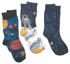 Men’s Space Socks Closet Sketch, Space Socks, Silly Clothes, Funky Socks, Zooey Deschanel, Crazy Socks, Funny Socks, Cute Socks, Space Theme