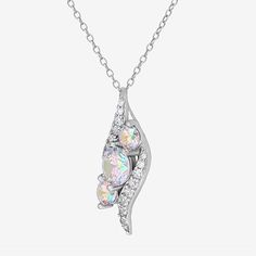 Bead Type: Cubic ZirconiaIncluded: 1 Necklace Chain(s)Features: Quick ShipJewelry Closure: Spring Ring ClaspLink Construction: HollowSetting: ProngStone Cut: RoundStone Millimeter Measurement: 6 Mm Length, 6 Mm WidthMetal Color: WhiteChain Length: 18 InchChain Width: 1 MillimetersPendant Length: 23mmPendant Width: 10mmRounded Carat Weight: 2 1/4 Ct. T.w.Chain Construction: CableCare: Wipe CleanStone Type: 21 Cubic ZirconiaMetal: Sterling SilverNecklace Type: Pendant NecklacesCountry of Origin: I Dazzling White Necklace With Sparkling Stones, White Sparkling Cubic Zirconia Necklace, Sparkling White Cubic Zirconia Necklaces, Sparkling White Cubic Zirconia Necklace, White Crystal Necklace With Clavicle Chain For Party, Dazzling White Crystal Necklace, White Sterling Silver Rhinestone Necklace For Gift, White Rhinestone Necklace In Sterling Silver, Dazzling White Teardrop Pendant Jewelry