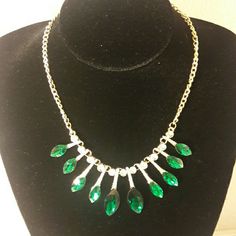 Very Nice Piece Of Necklace Can Match Your Any Dress Elegant Green Rhinestone Necklace For Party, Design Jewelry, Green Gold, Green And Gold, Womens Jewelry Necklace, Jewelry Design, Jewelry Necklaces, Necklaces, Women Jewelry