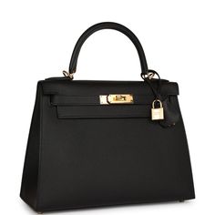 This Kelly Sellier is in Black epsom leather with gold hardware and has tonal stitching, a front toggle closure, a clochette with lock and two keys, a single rolled handle and an optional shoulder strap.The interior is lined with black chevre leather... Evening Epsom Leather Bag With Lock, Evening Bags With Lock In Epsom Leather, Epsom Leather Top Handle Bags With Lock, Top Handle Epsom Leather Bag With Lock, Top Handle Bags In Epsom Leather With Lock, Timeless Epsom Leather Bag With Turn-lock Closure, Evening Bags With Epsom Leather And Turn-lock Closure, Evening Bags With Turn-lock Closure In Epsom Leather, Luxury Workwear Bag With Lock