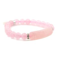 PRICES MAY VARY. Natural gemstone, You will receive the similar item as picture shown, not exact one since stone is unique Unisex, Good Matching for Men and Women Round bead size is 8mm, Bracelet lenght is about 7 inches Handmade bracelet, good workmanship, specially the major bead Strong strechable cord used. Spiritual Beaded Bracelets For Valentine's Day, Pink Heart-shaped Spiritual Beaded Bracelets, Pink Natural Stone Bracelets For Friendship, Pink Natural Stones Bracelet For Friendship, Pink Beaded Bracelets With Natural Stones For Friendship, Pink Natural Stones Jewelry For Friendship, Adjustable Rose Quartz Jewelry With 8mm Beads, Adjustable Rose Quartz Beaded Jewelry, Adjustable Pink Beaded Bracelets With Natural Stones