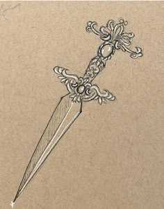 Art Easel Tattoo, Justice Scales Tattoo, Girly Dagger Tattoo, Dragon And Dagger Tattoo, Fantasy Dagger Tattoo, Female Archer Tattoo, Dainty Dagger Tattoo, Dagger Designs Ideas, Athame Tattoo