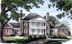 this is an artist's rendering of the house