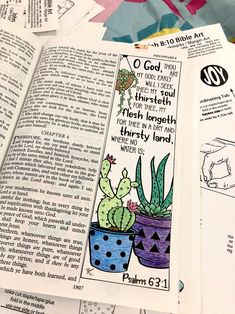 Bible Journaling Bible Verse Art Bible Verse Print Great for | Etsy God Notes Bible Studies, Scripture Art Journaling, Psalm 63, Journal Drawing, Bible Journaling Ideas Drawings, Bible Doodling, Bible Journal Notes, Journal Notes, Christian Bible Study