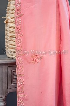 Explore the traditional beauty of India with our Dark And Light Pink Embroidered Saree And Blouse. Made with intricate embroidery, this saree and blouse set is perfect for any occasion. The dark and light pink colors add a touch of elegance, while the high-quality fabric ensures comfort and durability. Reception Saree With Embroidered Border In Pink, Elegant Pink Anarkali Set With Embroidered Border, Designer Pink Sharara With Embroidered Border, Pink Floral Embroidered Sharara With Traditional Drape, Dola Silk Sharara With Embroidered Border For Reception, Pink Sharara With Floral Embroidery And Traditional Drape, Pink Anarkali Set With Embroidered Border, Pink Sharara With Floral Embroidery, Reception Dola Silk Sharara With Embroidered Border