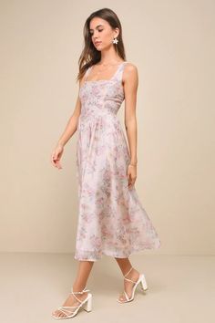 Cute Summer Dresses for Women | Affordable, Trendy Fashions | Latest Styles of Cute Summer Party Dresses - Lulus Sleeveless Midi Dress For Garden Party During Beach Season, Sleeveless Sundress For Spring Brunch, Feminine Sleeveless Dress With Spaghetti Straps For Day Out, Cute Sleeveless Dresses For Beach Season, Sleeveless Sundress For Summer Garden Party, Chic Sleeveless Dress For Summer Garden Party, Sleeveless Maxi Dress For Summer Garden Party, Spring Midi Length Sundress, Feminine Sleeveless Sundress For Summer