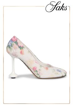 Made in Italy, these LOEWE Toy pumps are crafted of brushed suede with a faded-effect floral pattern. Round toe Slips on Suede upper Made in Italy Suede Pumps, Apparel Accessories, Floral Pattern, Slip On, In Italy, Pumps, Italy, Heels, Floral