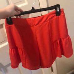 Brand New Without Tags. Never Worn. No Flaws Whatsoever. They Don’t Fit Me And I Can’t Return Since I Took The Tags Off. Open To Offers. Poppy Color, Show Me Your Mumu, Pink Red, Womens Shorts, Tags, Red, Women Shopping, Pink, Color