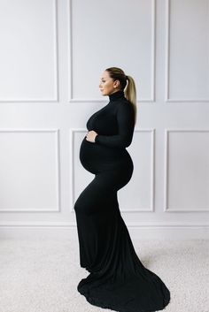 The best winter maternity gowns perfect for any type of maternity photoshoot. #SexyMamaMatenrity #ShopSexyMama Christmas Maternity Shoot, Maternity Christmas Pictures, Pregnancy Gown, Christmas Maternity, Baby Shower Gown, Christmas Pregnancy, Maternity Gown, Winter Maternity, Maternity Photography Poses