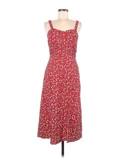 Shein Casual Dress Size: Medium Red Dresses - used. 100% POLYESTER, Midi, Square, Hearts, Midi/Calf Length, Sleeveless | Shein Casual Dress: Red Hearts Dresses - Size Medium Casual Sleeveless Heart Print Dress, Red Sweetheart Neckline Maxi Dress For Spring, Red Sweetheart Neckline Dress For The Beach, Red Sweetheart Neckline Dress For Beach, Red Sweetheart Neckline Beach Dress, Red Maxi Dress With Sweetheart Neckline For Summer, Red Sweetheart Neckline Maxi Dress For Summer, Spring Heart Print Sleeveless Dress, Sleeveless Heart Print Spring Dress