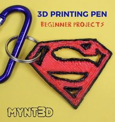 3d printing pen beginner projects with free template stencil and techniques for getting started with a 3D pen | Kids crafts for boys | themed gift ideas for Father's Day, kids birthdays, party favors and more 3d Pen Ideas Beginner, Kids Crafts For Boys, 3d Doodles, Themed Gift Ideas, Ideas For Father's Day