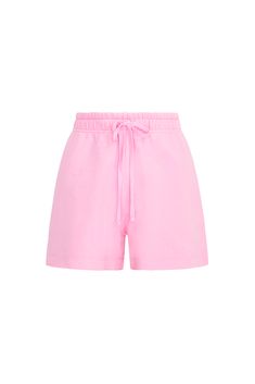 Cute and comfy in the Zenaida Short. These easy, bottoms feature our LoveShackFancy logo embroidery, an adjustable drawcord at the elastic waist, and an airy leg opening. Versace Logo, Pink Sweatpants, Roller Rabbit, Balenciaga Logo, Pink Sale, Fleece Sweatpants, Fleece Shorts, Steam Iron, Fleece Sweater