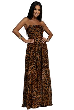 Bandeau Leopard Print Maxi Dress Leopard Style, Leopard Maxi Dress, Formal Cocktail Party, Party Pattern, Leopard Print Maxi Dress, Confessions Of A Shopaholic, Leopard Fashion, Review Dresses, Printed Maxi