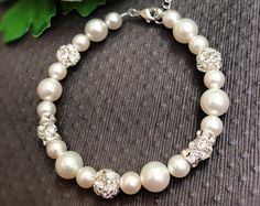 Mother of the Bride Pearl Strand Bracelet by AliChristineBridal Memorable Jewelry, Groom Wedding Gift, Mom Bracelet, Mother Of The Bride Gift, Chesapeake Va, Wedding Gifts For Groom, Moms Bracelet, Pearl Strand, Idea Gift