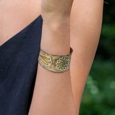 Fun cuffs to complete any day! Vintage Metal Cuff Bangle, Luxury Vintage Metal Cuff Bracelet, Vintage Gold Nickel-free Cuff Bracelet, Vintage Patina Cuff Bracelet, Vintage Brass Cuff Bracelet With Patina, Iron Orchid Designs, Brass Bracelet, Silver Cuff, Favorite Things List