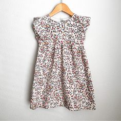 Zara Floral Print Dress Nwot Flutter Sleeves Textured - Material Has Some Stretch Size 4/5 But Runs Smaller Like A 3/4, Possibly A Petite 4/5 (Too Short For My Daughter) Off-White With Multi-Colored Floral Pattern Button Closure In The Back Great Dress For All Occasions Smoke-Free And Pet-Free Home Cross-Posted Zara Kids Zara Girls Zara Dresses Playful Floral Print Dress With Flutter Sleeves, Playful Ruffle Sleeve Dress With Floral Print, Playful Floral Print Dress With Ruffle Sleeves, Spring Floral Print Twirl Dress With Flutter Sleeves, Spring Flutter Sleeve Twirl Dress For Playdate, Casual Ruffle Sleeve Dress For Playdate, Spring Twirl Dress With Floral Print And Flutter Sleeves, Spring Floral Twirl Dress With Flutter Sleeves, Casual Twirl Dress With Ruffle Hem And Flutter Sleeves