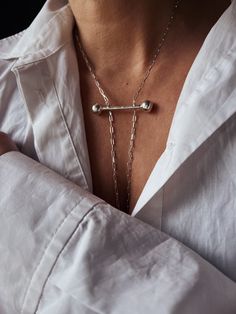 A minimalist design on Sterling silver 925 fully handmade.This  lariat necklace upgrades all outfits.  All of my pieces are fully handcrafted please allow for small variances from piece to piece, as this is the feature of owning one of the kind handmade jewelry. It might also like https://www.etsy.com/listing/498139342/sterling-silver-earringsdrop Feel free to ask me for personal orders or further questions. Handmade Minimalist Long Lariat Necklace, Minimalist Handmade Lariat Necklace As Gift, Minimalist Handmade Long Lariat Necklace, Handmade Minimalist Lariat Necklace, Handmade Minimalist Lariat Necklace As Gift, Minimalist Handmade Lariat Necklace For Gifts, Minimalist Sterling Silver Necklaces For Layering, Handmade Silver Toggle Necklace, Minimalist Sterling Silver Layering Necklaces