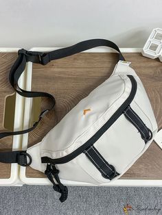 BirdinBag - Versatile and Stylish Crossbody Waist Bag with Adjustable Belt for Travel, Sports, and Everyday Use Casual Outdoor Bag With Adjustable Strap, Versatile Shoulder Bag For Outdoor Activities, Casual Outdoor Satchel Chest Bag, Beige Shoulder Bag For Outdoor Activities, Casual Large Capacity Bags For Outdoor, Outdoor Large Capacity Chest Bag Shaped Like A Satchel, Beige Bags For Outdoor Activities With Large Capacity, Beige Shoulder Bag With Pockets For Outdoor Activities, Sporty Crossbody Chest Bag For Outdoor