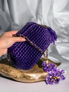 Purple Woven Metallic Leather Pouch Clutch Hand Bag Leather - Etsy Luxury Square Pouch As Gift, Luxury Gift Tote Pouch, Square Evening Bag With Phone Holder As Gift, Luxury Purple Bags For Gifts, Luxury Purple Bag For Gift, Luxury Shoulder Bag Pouch For Gift, Handmade Rectangular Trendy Evening Bag, Luxury Crossbody Pouch As Gift, Luxury Crossbody Pouch For Gift