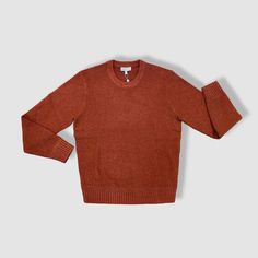 $395 Neiman Marcus Men's Red Cashmere Crewneck Pullover Sweater Size XL Description Crew Neckline Straight Hem Long Sleeves Cashmere Imported About Us We sell only 100% authentic clothing from new with tags to gently used. We have a 100% authentic or money back guarantee on every item we sell. Items are listed daily so make sure to put us on your favorite! We have been in business for over 10 years selling tens of thousands of designer items. We strive to meet your designer needs at a quality price! Payment Shipping Returns Payment accepted via paypal, credit/debit card. Shipping is usually within 24 hours of purchase (M-F). Super fast service. Tracked delivery. 100% satisfaction guaranteed. Please review our eBay return policy for more details. Red Cashmere Sweater For Fall, Classic Red Crew Neck Sweater, Classic Red Sweater With Ribbed Collar, Red Crew Neck Sweater For Fall, Casual Red Cashmere Tops, Casual Wool Crew Neck Top, Casual Brown Cashmere Top, Casual Wool Tops With Crew Neck, Classic Crew Neck Winter Tops