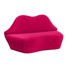 American Home Furniture | TOV Furniture - Lips Hot Pink Velvet Settee Pink Settee, Wood Settee, Velvet Settee, Black Velvet Sofa, Upholstered Settee, Grey Velvet Sofa, Pink Furniture, Esthetician Room, Tov Furniture