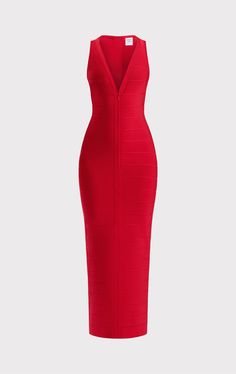 Affordable Red Backless Mini Dress, Red Showy Dress, Luxury Sleek Backless Midi Dress, Luxury Fitted Bodice Bodycon Dress For Night Out, Low Cut Red Silk Dress, Luxury Red Mermaid Dress, Tight Silk Dress Red, Luxury Maxi Length Bodycon Dress For Date Night, Red Satin Dress Long Mermaid