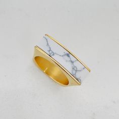 White Stone Ring, Minimalist Stacking Specifications: Material: Stainless Steel with Gold-plating and stone natural Plating: provides IPG/acid gold/Mi gold/others.      Size 8      Weight: 10 g      Width:  8 mm       Color: Gold and White    💖 @samyjewerly 💖 Modern White Crystal Open Ring, Modern Adjustable White Rings, Modern White Adjustable Rings, Modern White Adjustable Ring, Modern White Crystal Ring Gift, Minimalist Adjustable White Rings, Modern Adjustable White Midi Rings, Modern White Adjustable Midi Rings, Modern Adjustable White Crystal Ring