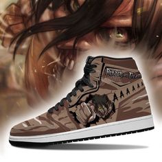 Eren Titan Costume Attack On Titan Anime Air Jordan Shoes Sport Sneakers, Best Gift For Men And Women High-top Training Sneakers With Rubber Sole, Wear-resistant Mesh Sneakers For Streetwear, Custom Synthetic Sneakers For Training With Round Toe, Wear-resistant Low-top Running Sneakers, Breathable High-top Synthetic Canvas Shoes, Sporty Wear-resistant Synthetic Sneakers, Breathable High-top Canvas Shoes For Outdoor, Wear-resistant Synthetic Sneakers For Sports, Wear-resistant Synthetic Sneakers For Light Sports