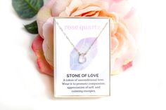 Our Rose Quartz Healing Necklace is a part of our new "HEALING JEWELS" collection. This collection is perfect for bridesmaid gifts, birthday gifts, or to give to a friend in need of healing or a fresh start. See entire collection: http://etsy.me/29RYdHO----------------------ROSE QUARTZ is a symbol of gentle love and beauty. This blush pink stone calms the emotions and eases emotional traumas. It stimulates imagination, opens our hearts for positive self-love, and increases levels of self-respect Adjustable Rose Quartz Crystal Necklace For Gift, Spiritual Charm Necklace For Valentine's Day Gift, Spiritual Pink Charm Necklace For Gift, Spiritual Pink Charm Necklace As Gift, Pink Spiritual Charm Necklace For Gift, Rose Quartz Necklace In Rose Gold For Gift, Rose Gold Rose Quartz Jewelry Perfect For Gifts, Rose Gold Rose Quartz Necklace Gift, Dainty Rose Gold Crystal Necklace For Gift