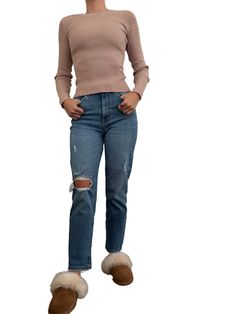 Taupe color ribbed long sleeve shirt high neck and tight fit. Size up if you would like a more relaxed fit. Ribbed Shirt, Taupe Color, Long Sleeve Shirt, Sleeve Shirt, High Neck, Tights, Long Sleeve Shirts, Relaxed Fit, Long Sleeve