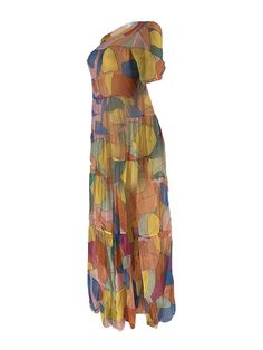 Material: 80-90% Polyester & Spandex. Features: Mesh. short sleeves. print. zipper. flowy. maxi dress.Style: Casual. Beachwear The Floral print pattern position may be random Fitted Abstract Print Maxi Dress For Summer, Fitted Short Sleeve Patterned Maxi Dress, Fitted Patterned Maxi Dress With Short Sleeves, Multicolor Bohemian Midi Dress With Short Sleeves, Fitted Multicolor Print Summer Maxi Dress, Bohemian Short Sleeve Printed Maxi Dress, Colorful Pattern Short Sleeve Summer Dresses, Patterned Printed Short Sleeve Dress, Patterned Flowy Midi Dress With Short Sleeves