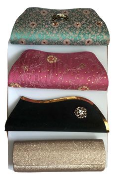 Women's Indian Handicraft Silk Evening Clutch Bag Handbag Wedding Party Event Cocktail Purse  Traditional Satin Wedding INDIAN HANDMADE  PURSE CLUTCH STYLE TRADITIONAL  MAGNETIC LOCK OPEN WOMEN PARTY Women's Clutch Bag Evening Wedding Party Event With Hand Embroidered On Silk Material or Glitter Sparkly Round . Indian Handicraft Silk Bag  Type Clutch Event Wedding With Chain or with out   Please see the picture Part of the description Designer Pink Clutch For Party, Pink Festive Clutch, Designer Multicolor Clutch For Party, Formal Clutch For Festivals, Pink Bag For Formal Festive Occasions, Formal Evening Bag For Festivals, Festive Multicolor Evening Bag, Pink Bag For Festive Party, Festive Pink Evening Bag For Parties