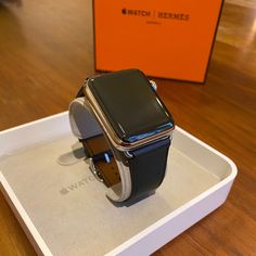 Reposhing This Item I Purchased From @Clairewiese. Loved It, But Ready To Rotate For Something New. Questions? Leave A Comment Below! Hermes Apple Watch, Apple Watch Colors, Apple Watch Leather Strap, Dating Women, Hermes Accessories, Apple Watch Strap, Series 3, Black Watch, Leather Band