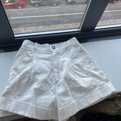 Sold Out Brand New 100% Cotton Shorts In An Off White Colour, Perfect For Spring/Summer Size Small. Comes With Free Brand New The Range Skirt Originally $265, $300 Worth Bundle For $42 Summer Cotton Skort With Built-in Shorts, Zara Cotton Bottoms With Built-in Shorts, White Skort With Built-in Shorts For Summer, Summer Skort With Pockets For Day Out, Chic Summer Cotton Bottoms, Summer Beach Skort With Pockets, Summer High-waist Skort For Day Out, Chic Cotton Bottoms With Short Inseam, Summer Cotton Skort With Pockets