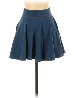 Supre Denim Skirt Size: 2X-Small Bottoms - used. 95% COTTON, 5% ELASTANE | Supre Denim Skirt: Blue Bottoms - Size 2X-Small Blue Denim Skirt, Denim Skirt, Womens Bottoms, Blue Denim, Women Handbags, Skirt, For Women, Free Shipping, Blue