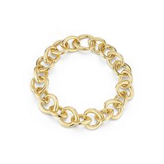 Yellow Gold Small Link Bracelet, links are in the shape of a shield Flexible Yellow Gold-plated Chain Bracelet, Luxury Gold Bangle Bracelet With Shiny Finish, Formal Yellow Gold Bracelets With Shiny Finish, Luxury Flexible 14k Gold Bracelets, Yellow Gold Bangle Bracelet With Solid Link Construction, Yellow Gold Bangle With Solid Link Construction, Formal Yellow Gold Bracelet With Shiny Finish, Luxury Yellow Gold Diamond Bracelet With Polished Finish, Round White Gold Bracelet With Solid Link