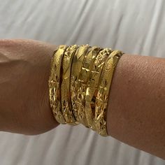 Lots Gold Bangle Bracelets Gold Bangles Black Women, Gold Stackable Wrap Bracelet, Gold Stackable Wrap Bracelet Bangle, Stackable Bangle Bracelets For Party, Gold Metal Wrap Bracelet Bangle, Gold Stackable Bracelets For Parties, Gold Wrap Bracelet For Parties, Party Wrap Bangle Bracelet, Gold Metal Wrap Bracelet For Party