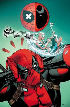 Spider-Man/Deadpool #5 by Ed McGuinness * Deadpool Y Spiderman, Deadpool 2016, Joe Kelly, Deadpool X Spiderman, Deadpool Art, Deadpool Marvel, Deadpool And Spiderman, Deadpool Comic