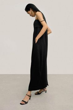 Jezebel Cocoon Straight Across Neck Crepe Ankle Length Dress | MEAN BLVD Mean Blvd, Ankle Length Dress, Designer Collection, Ankle Length, Online Fashion, Latest Fashion Trends, Latest Fashion, Cream, Wardrobe