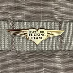 "I Flew The Fucking Plane" Lapel Pin Airplane Pilot Aesthetic, Pilot Aesthetic, Pilot Life, Pilot Career, Pilot Quotes, Aviation Education, Commercial Plane, Becoming A Pilot