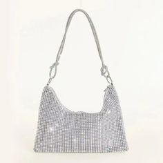 SPECIFICATIONSBrand Name: dawndessloHandbags Type: Shoulder BagsTypes of bags: SHOULDER BAGSMain Material: MetallicLining Material: POLYESTERShape: Casual TotePlace Of Origin: HE BEI ProvincePlace Of Origin: HE BEI ?ProvinceOrigin: Mainland ChinaCN: HebeiOccasion: VersatileClosure Type: zipperGender: WOMENStyle: fashionNumber of Handles/Straps: Single Magaluf Outfits, Dua Lipa Concert, Accessory Aesthetic, Purple Clutch, Outfit Reference, Wedding Handbag, Fashion Usa, Rhinestone Clutch, Party Fits