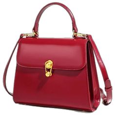 Elegant Red Shoulder Bag With Large Capacity, Formal Light Luxury Box Bag, Light Luxury Formal Box Bag, Elegant Single Handle Office Bags, Elegant Single Handle Shoulder Bag For Office, Elegant Box Bag With Single Handle For Daily Use, Light Luxury Shoulder Box Bag, Elegant Box Bag With Single Handle For Everyday Use, Elegant Single Handle Box Bag For Daily Use