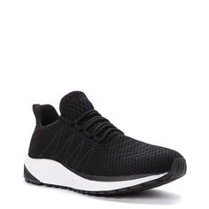 Women's Propet Tour Knit Sneaker Mesh upper in a casual sneaker style with a round toe. Slip-on entry with lace-up closure. Heel pull tab. Soft lining with removable footbed. EVA midsole with rubber outsole. Wide Sneakers, Cozy Accessories, Sneaker Style, Nike Air Max For Women, Knit Sneakers, Famous Footwear, Athletic Sneakers, Adidas Tubular Defiant, Kids Sneakers