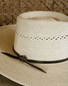 With an open braided weave around the crown, this style of our beloved Guatemalan palm leaf hat is even lighter and cooler than the original. Unshaped hats are perfect for customizing to personal preferences. Just submerge your hat in water, shape it to your liking, and let it dry. The Vented Palm Leaf Hat ships with a Single Wrap Hatband. Browse other hat band styles available from our shop. Summer Wide Brim Palm Leaf Hat Band, Casual Palm Leaf Hat Bands For Summer, Casual Summer Palm Leaf Hat Bands, Palm Leaf Hat, Handwoven Palm Leaf Fedora, Handwoven Palm Leaf Flat Brim Hat, Soft Tailoring, Hat Ideas, Palm Leaves