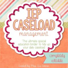 a book cover with the words'top caseload management'and an image of a speech