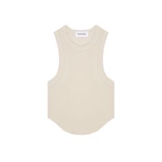 TALENTLESS | WOMENS SCALLOP TANK Ribbed Tank Vest For Summer, Summer Ribbed Tank Vest, Sporty Seamless Tank Top For Layering, Sporty Ribbed Tank Top For Layering, Seamless Sleeveless Tank Top, Ribbed Tank Top For Layering, Summer Ribbed Racerback Vest, Everyday Solid Color Tank Vest, Everyday Seamless Sleeveless Vest