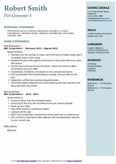 Resume groomer pet template examples sample example samples build resume dog groomer skills example cv examples students groomer dog assistant resumeviking resu.. Details of Dog Groomer Resume Examples Samples Qwik, click this link: view details