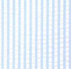 a blue and white striped shirting fabric that is very thin, with vertical stripes